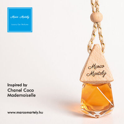 Marco Martely Autóillatosító parfüm inspired by Coco Chanel Mademoiselle, illat nőknek 